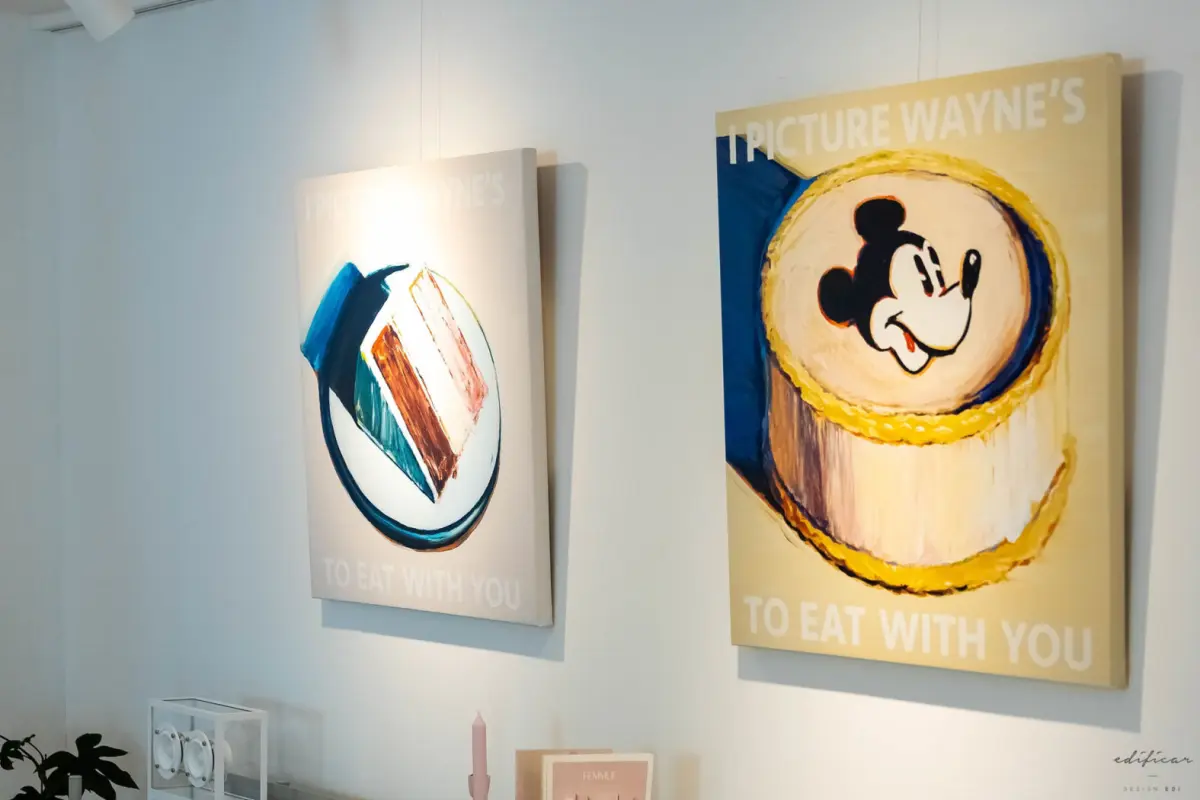 팝아트 작품이 돋보이는 갤러리형 오피스 인테리어